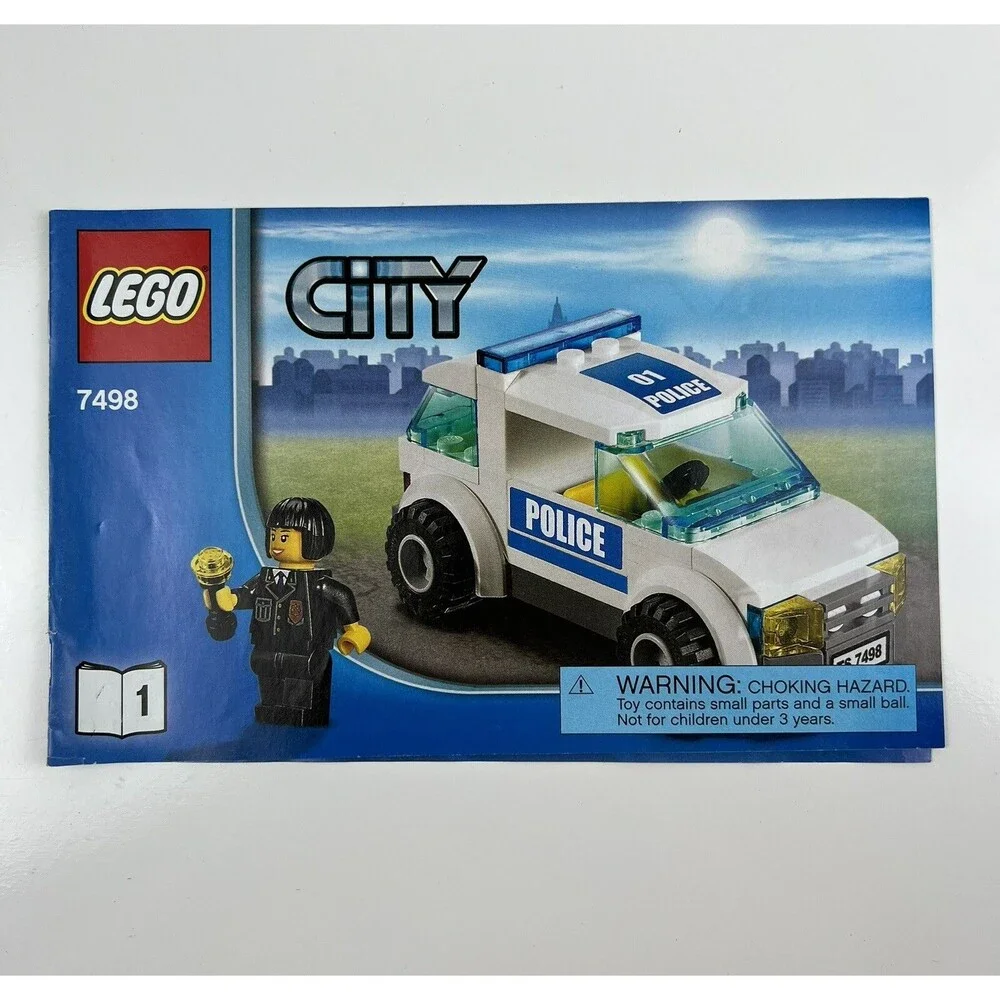 LEGO City 7498 Manual Replacement Guide Instruction Booklet ONLY